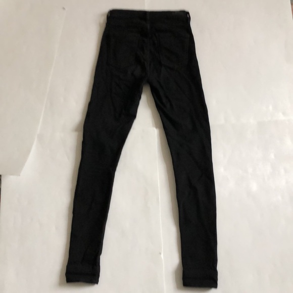 Citizens of Humanity 25 Black Jeans Rocket high rise skinny 5 pocket Excellent - Picture 4 of 9
